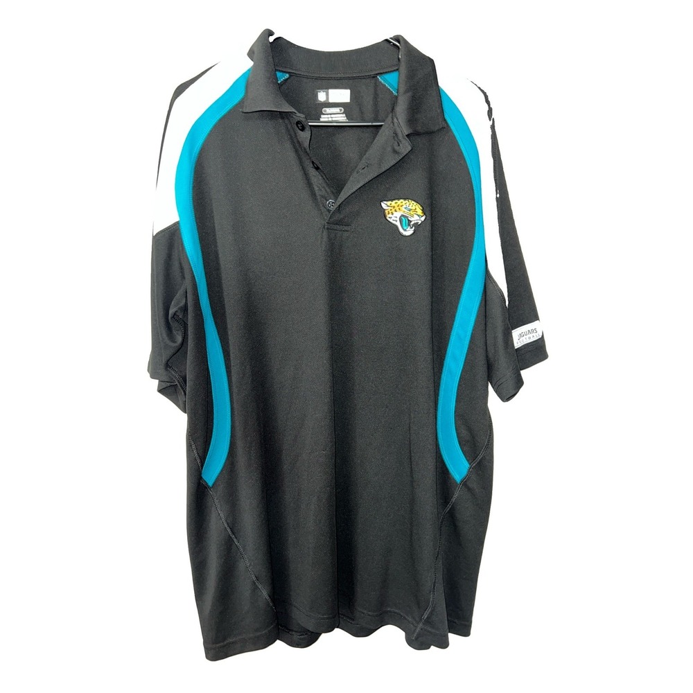 Jacksonville Jaguars NFL Men's Athletic Polo golf shirt size XL